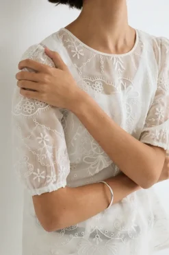 eseOese BLUSA ROMÁNTICA GRISELDA
