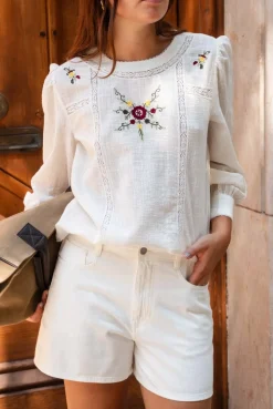 eseOese CAMISA ROMÁNTICA AMEDIE