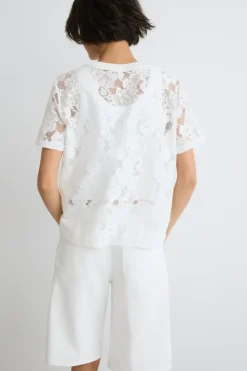 eseOese CAMISETA ENCAJE LACE