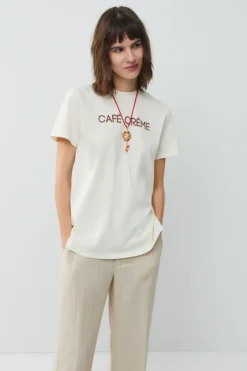 eseOese CAMISETA ESTAMPADA CAFE