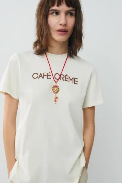 eseOese CAMISETA ESTAMPADA CAFE