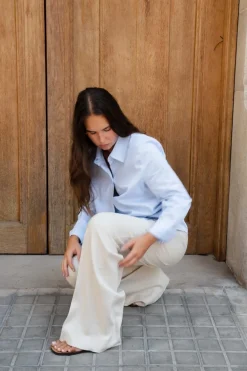 eseOese PANTALÓN FLUIDO ESPIGA