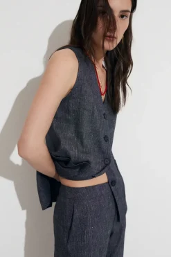 eseOese PANTALÓN LINO SEINE