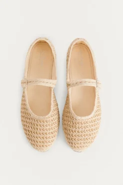 eseOese ZAPATO MARY JANE RAFIA