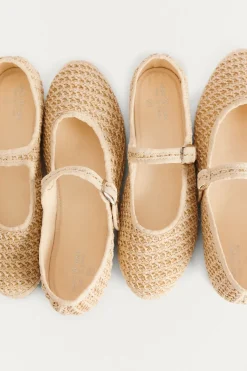 eseOese ZAPATO MARY JANE RAFIA